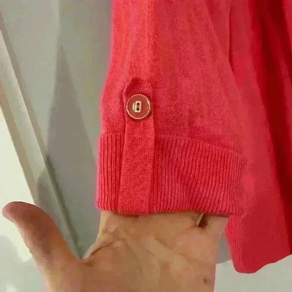 Charter Club Open Cardigan with Buttons on sleeves‎ - Picture 3 of 7